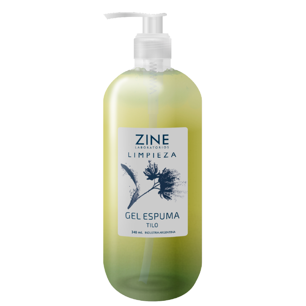 Gel espuma Tilo / Manzanas verdes. Zine