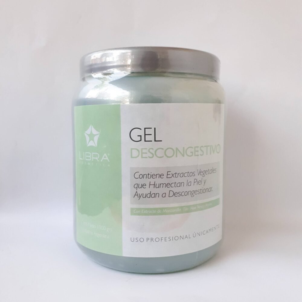 Gel descongestivo 1000grs. Libra