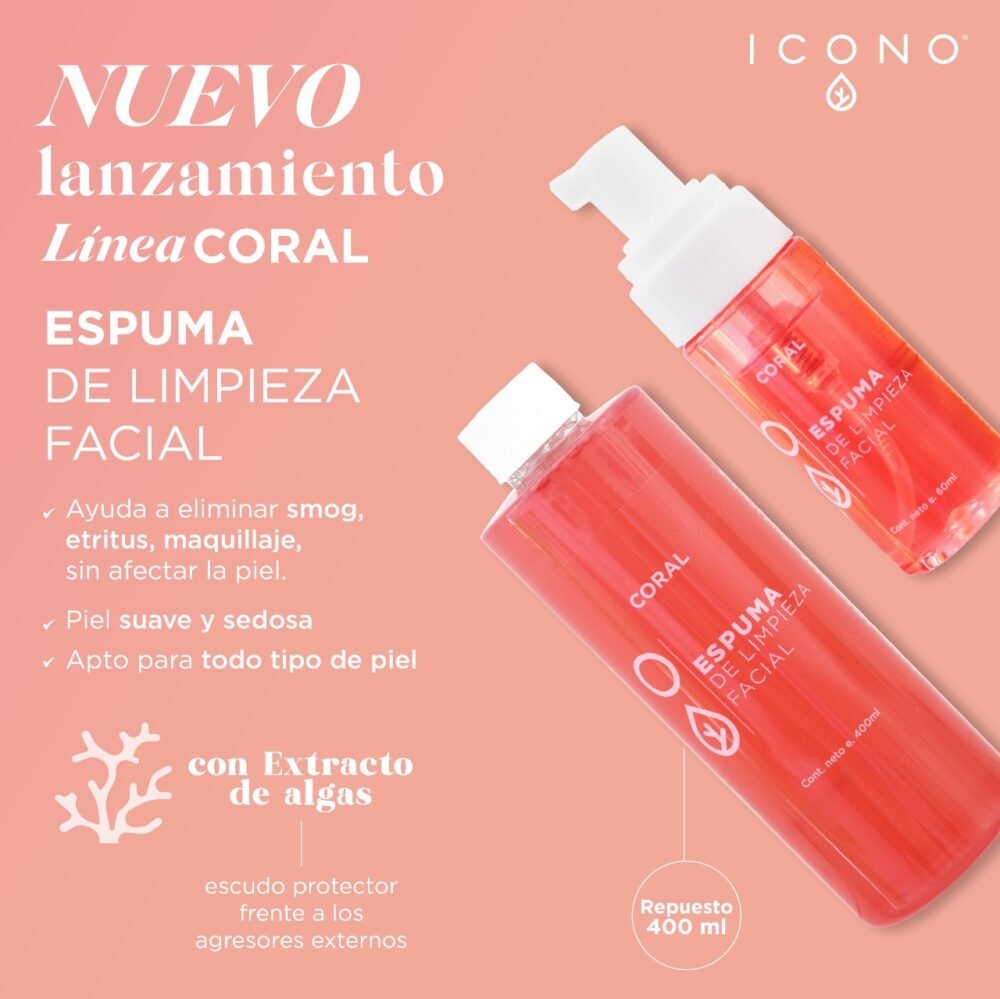 Espuma de Limpieza Coral. Icono - Imagen 2