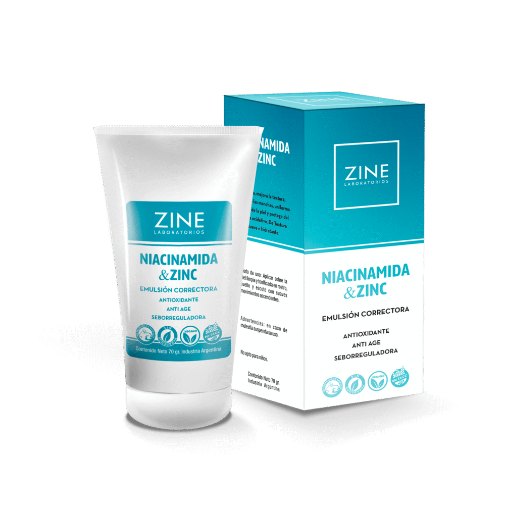 Niacinamida + Zinc Emulsión Correctora. Zine