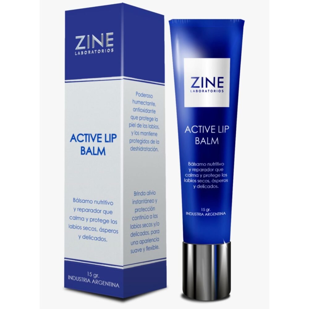 Active Lip balm. Zine