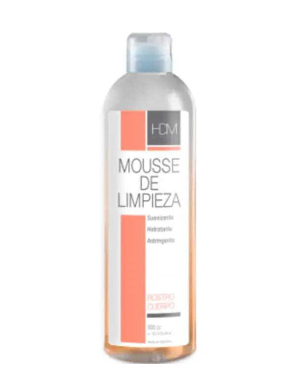 Mousse de limpieza. HDM