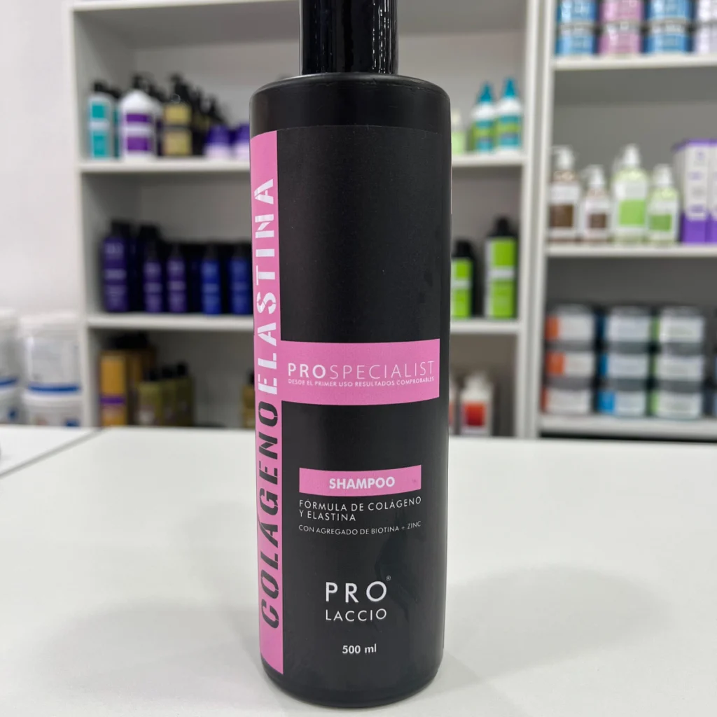 Shampoo Colageno Elastina. Pro Laccio