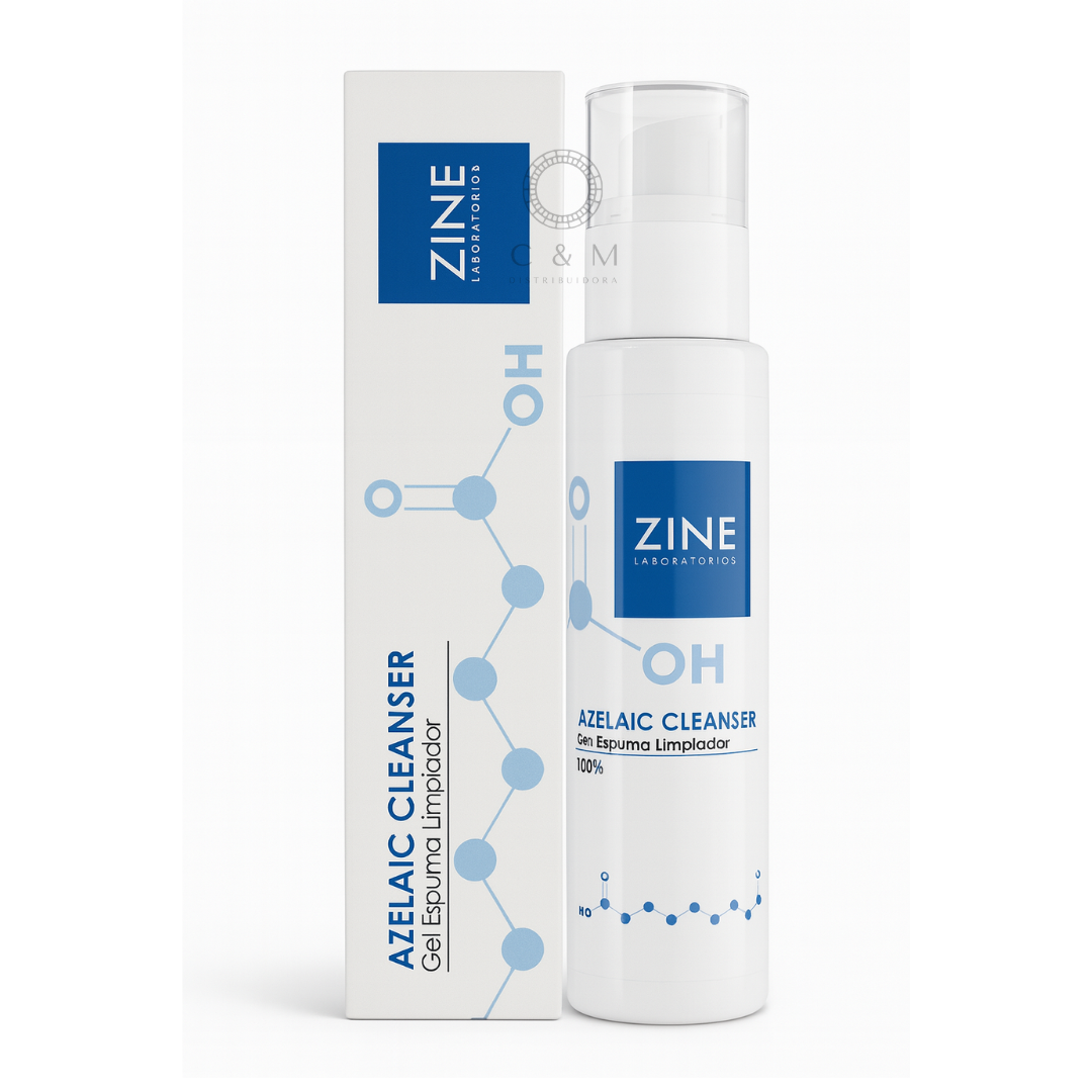Azelaic cleanser gel espuma limpiador. zine (1)