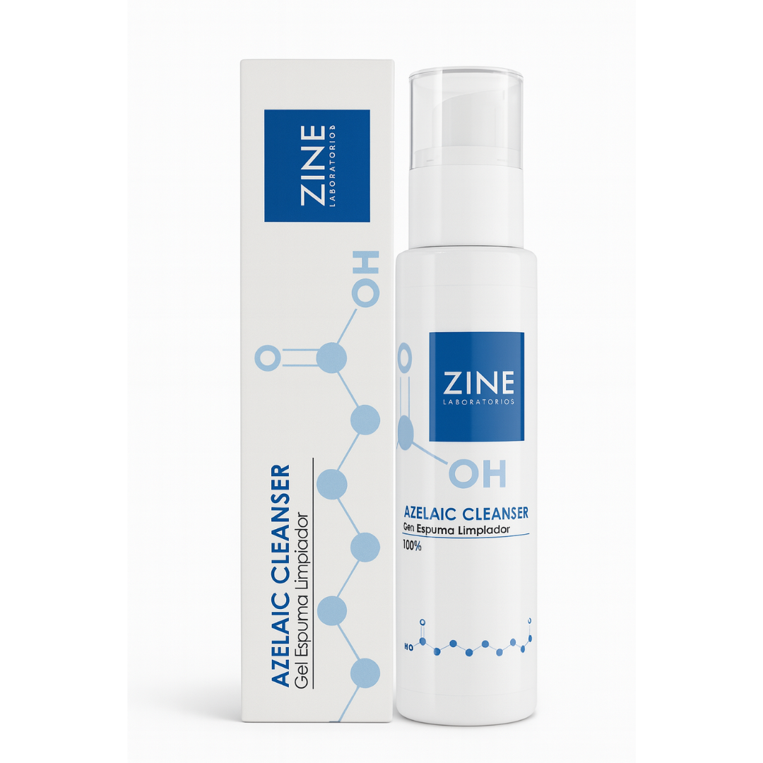 Azelaic cleanser gel espuma limpiador. zine