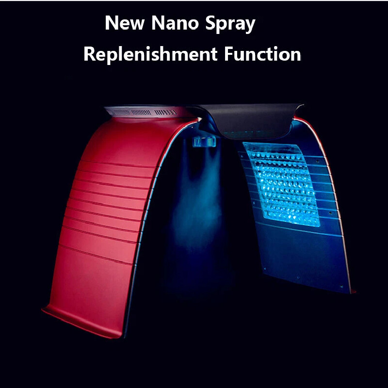 Cabina Led Tratamiento Faciales con Nano Spray