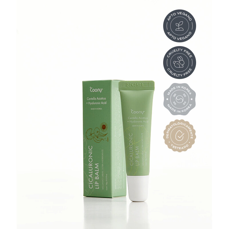 Cicaluronic Lip Balm - Balsamo Labial Ultra Hidratante. Coony