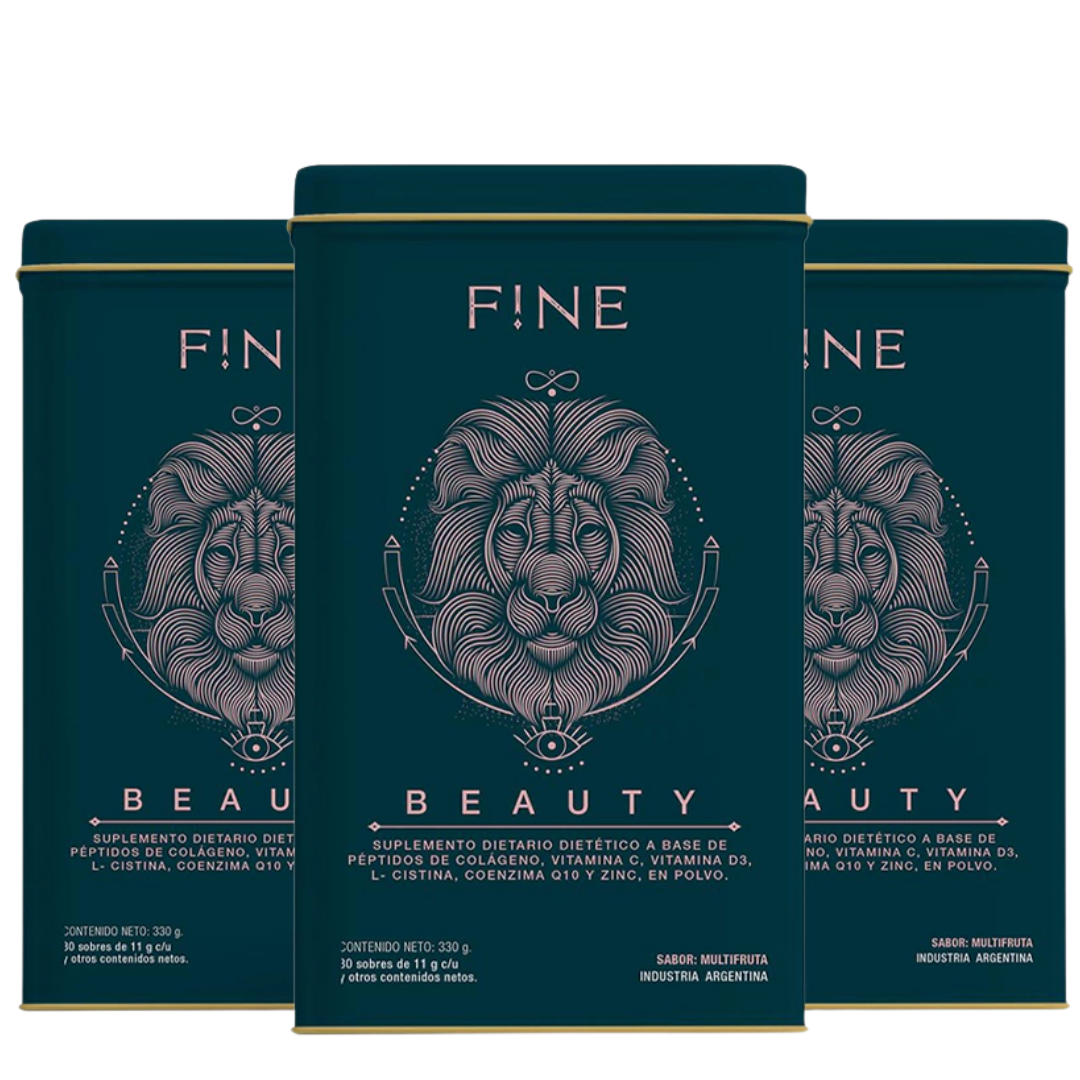 Colágeno Fine Beauty x3 Unidades