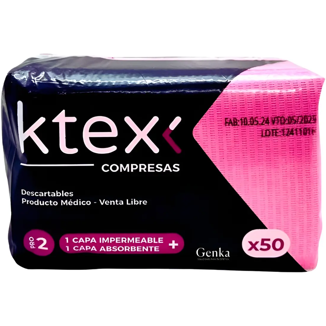 Compresas descartbales K-tex