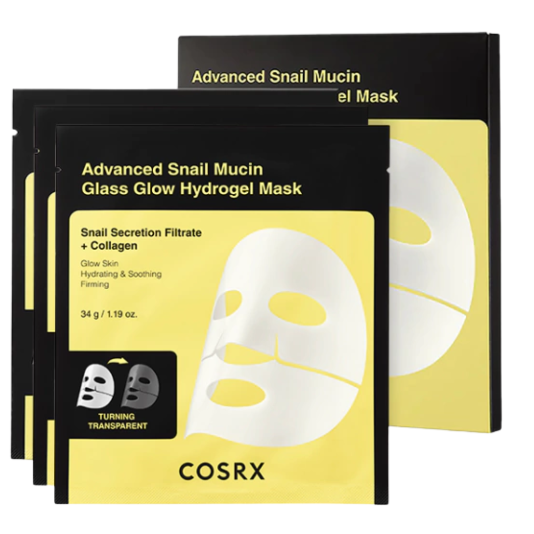 Corsx Advanced Snail Mucin Glass Glow Hydrogel Mask