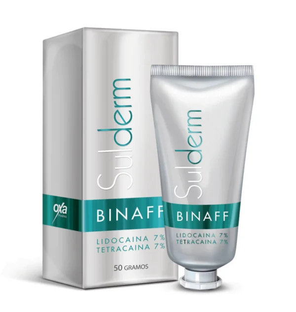 Crema Anestésica Binaff. Sulderm