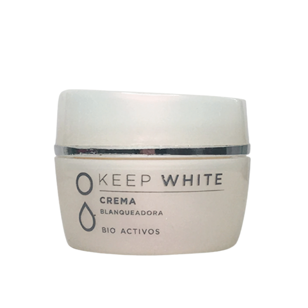Crema Blanqueadora Keep White. Icono