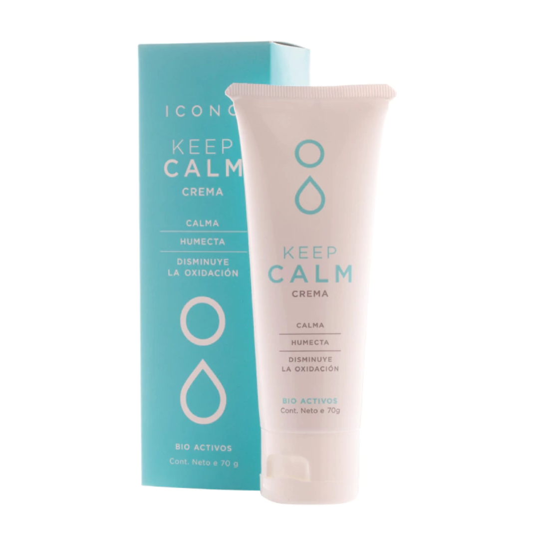 Crema Keep Calm. Icono