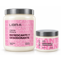 Crema Pedica Refrescante y Desodorante. Libra