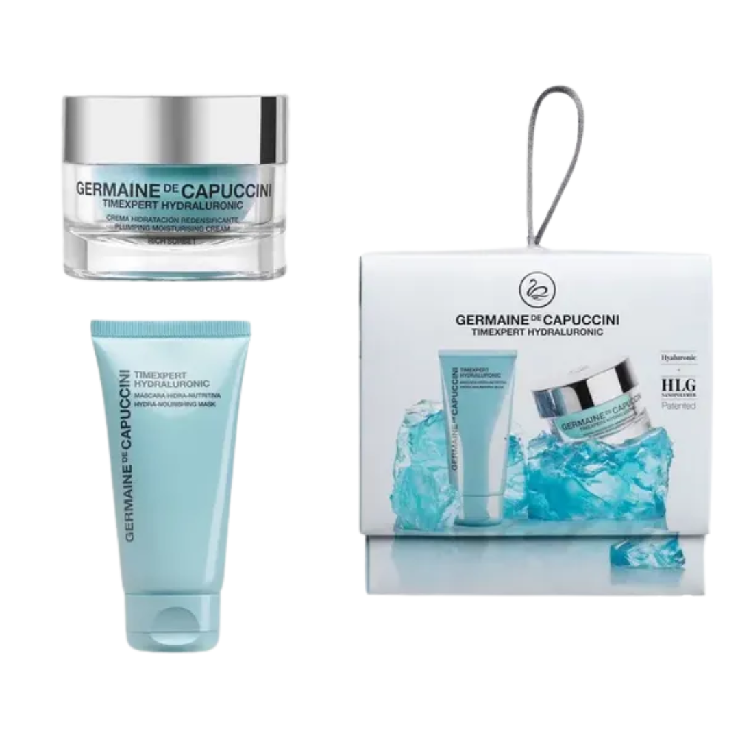 crema soft + mascara timexpert hydraluronic extraordinary duo. germaine de capuccini