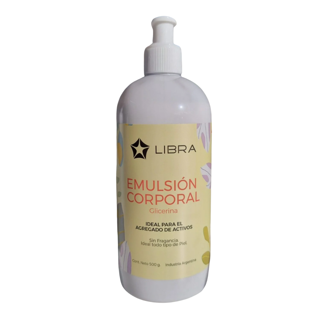 Emulsión base con glicerina. libra