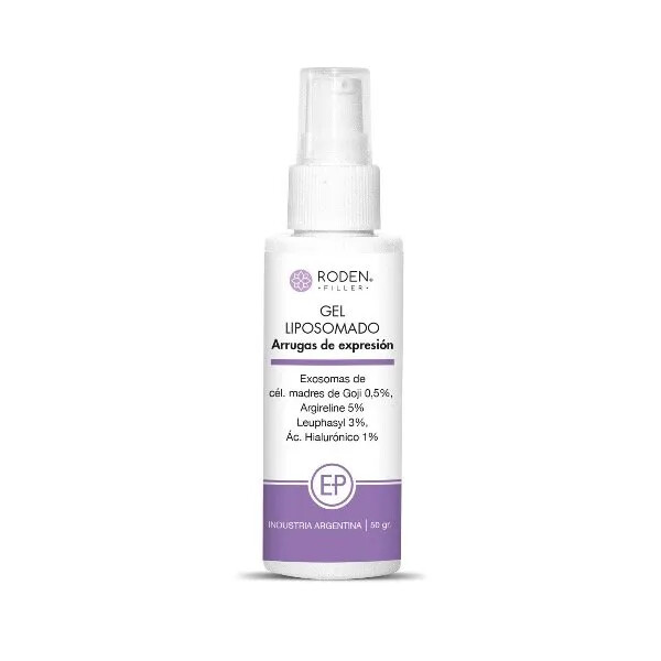 Gel Liposomado Arrugas de expresión con Exosomas. Farmacia Roden
