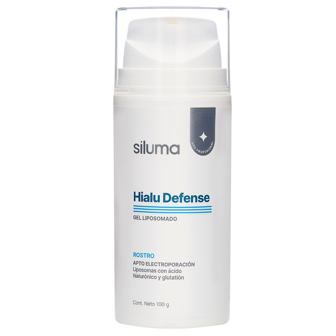 Gel liposomado Hialu Defense. Siluma