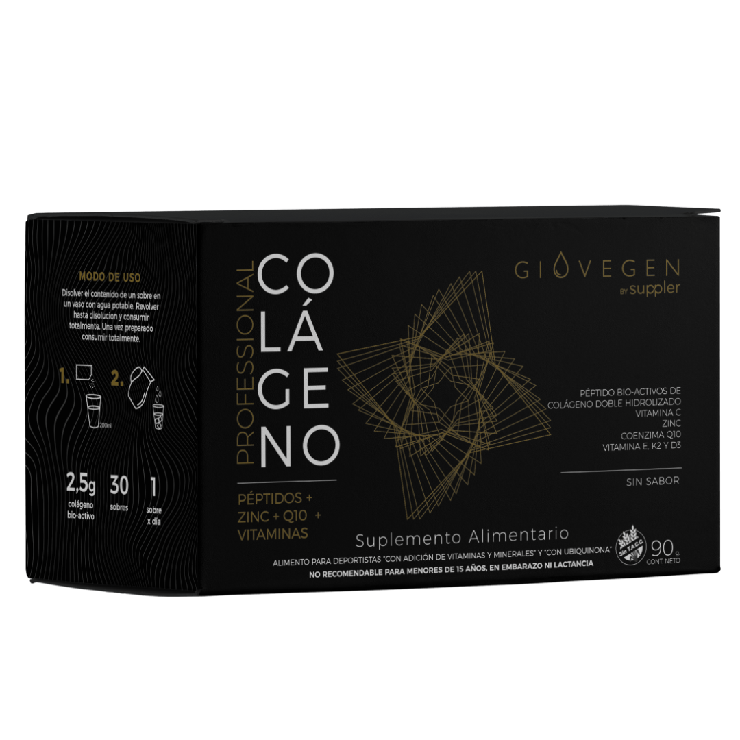 Giovegen Professional PÉPTIDOS + ZINC + Q10 + VITAMINAS