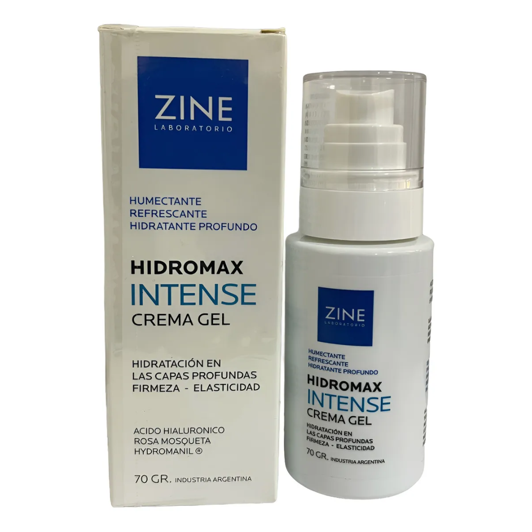 Hidromax Intense crema gel. Zine