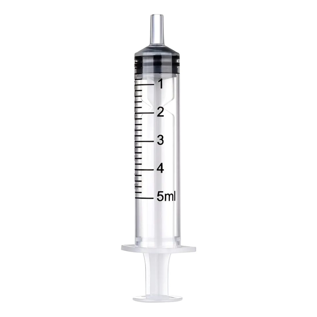 Jeringa Descartable Esteril 5 ML. Euromix