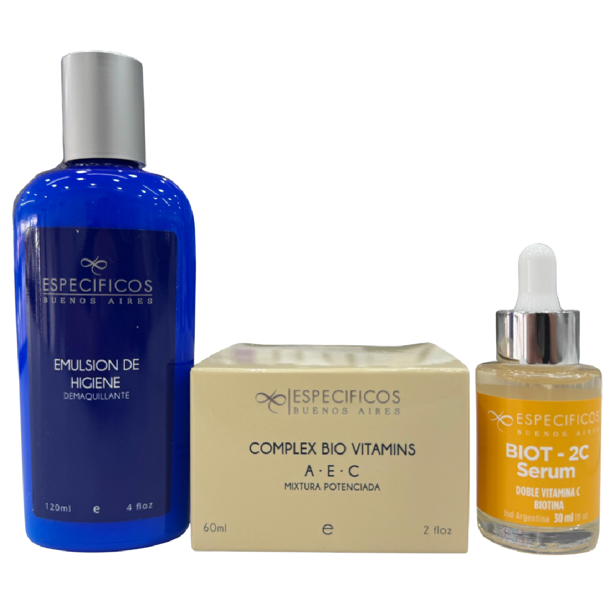 Kit Rutina Diaria Antioxidante y Luminosidad. Especificos Buenos Aires