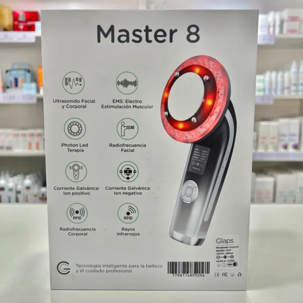 Master 8 Modelador Facial y Corporal. Glaps