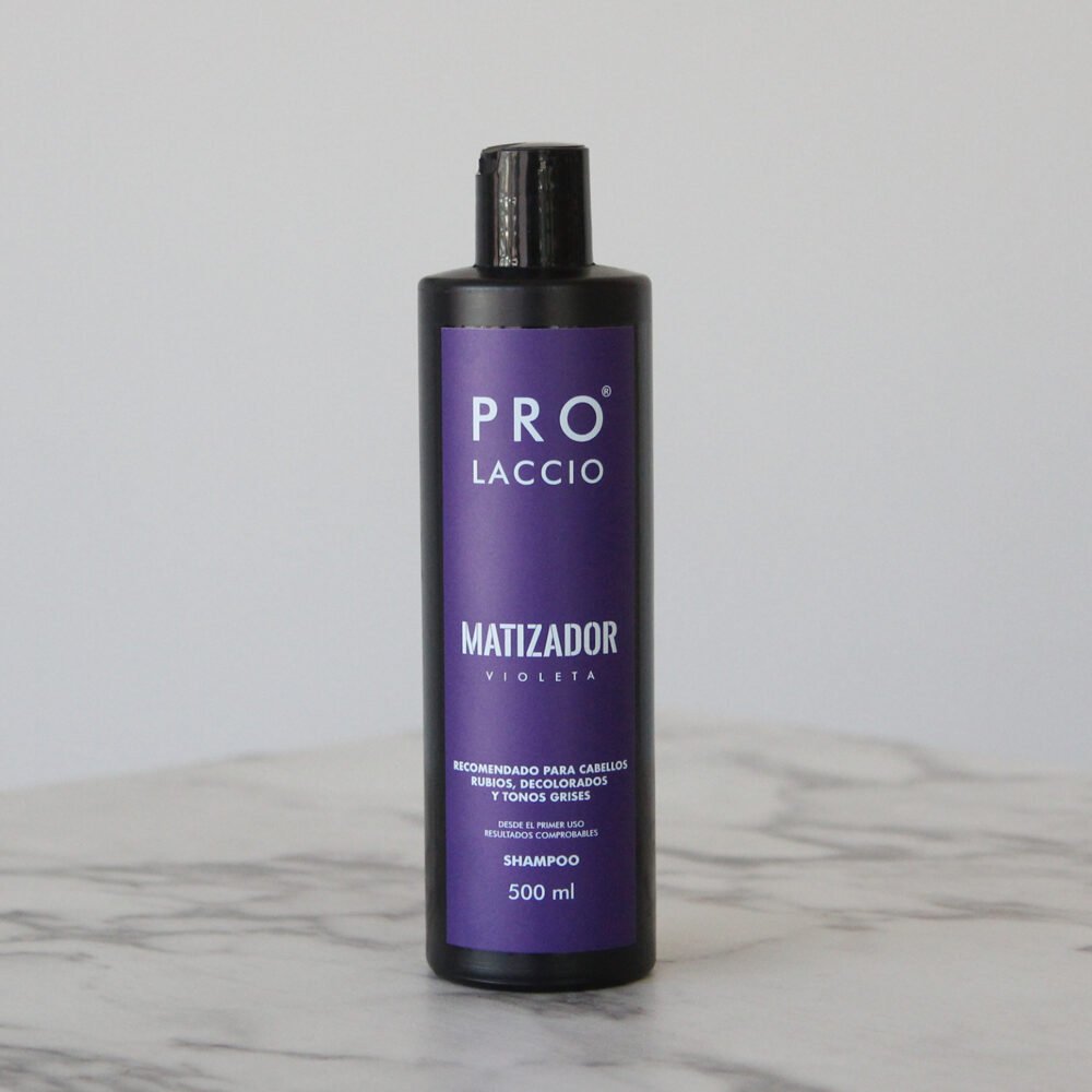 Matizador Violeta Shampoo 500 ml ProLaccio