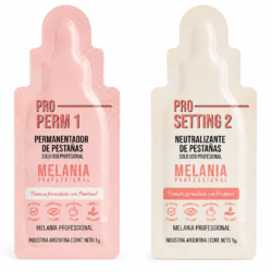 Monodosis Perm 1 + Setting 2. Melania