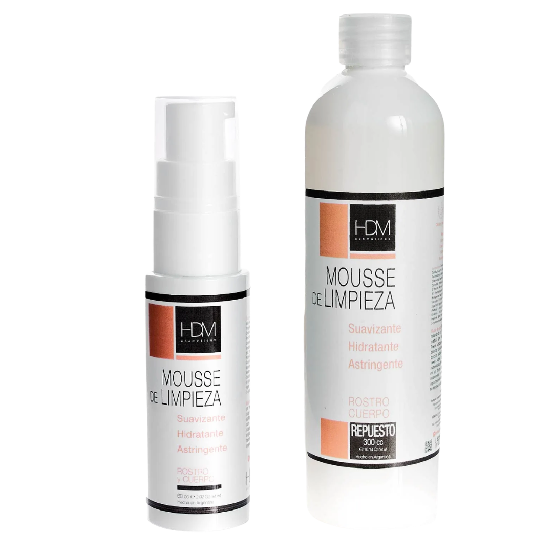 Mousse de Limpieza Descongestiva. HDM