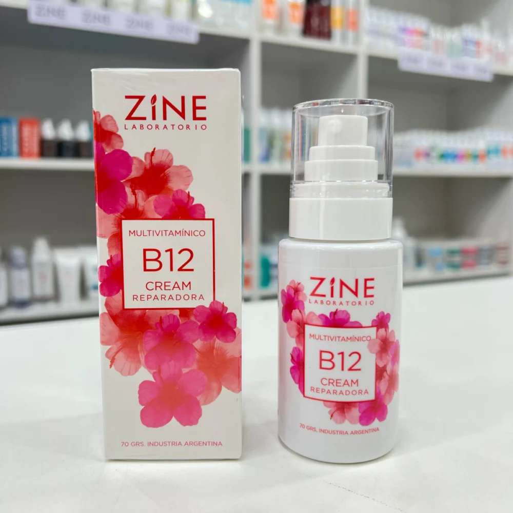 Multivitamínico B12 Crema Reparadora. Zine