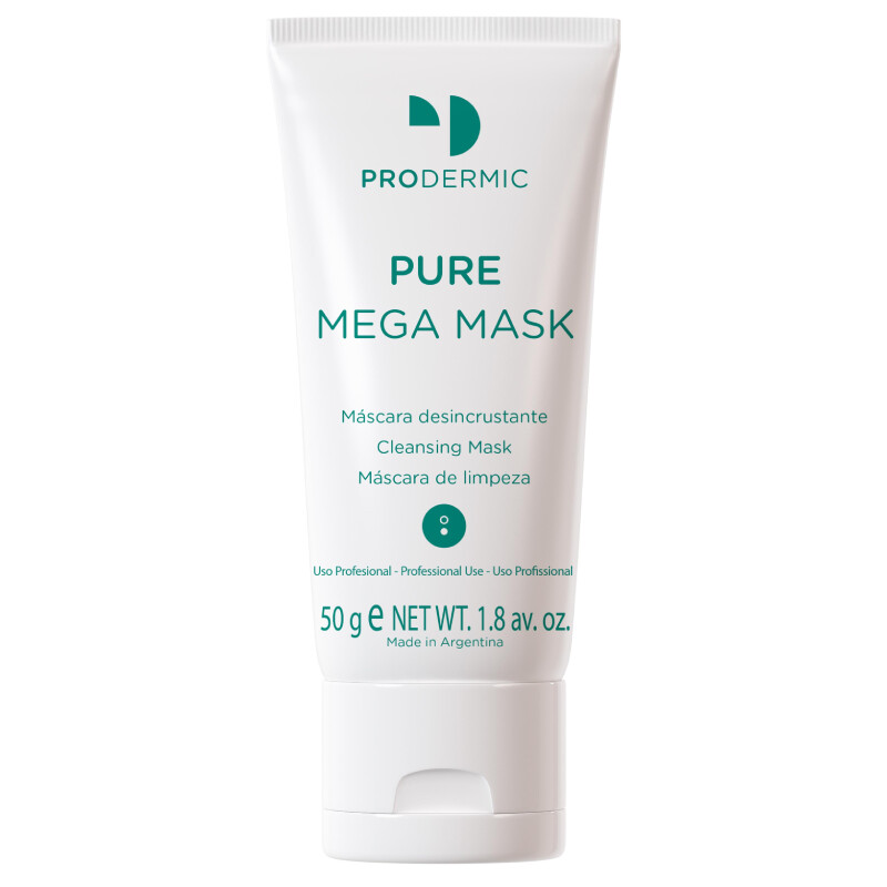 PURE MEGA MASK – Máscara Desincrustante con Efecto Oxigenante. Prodermic