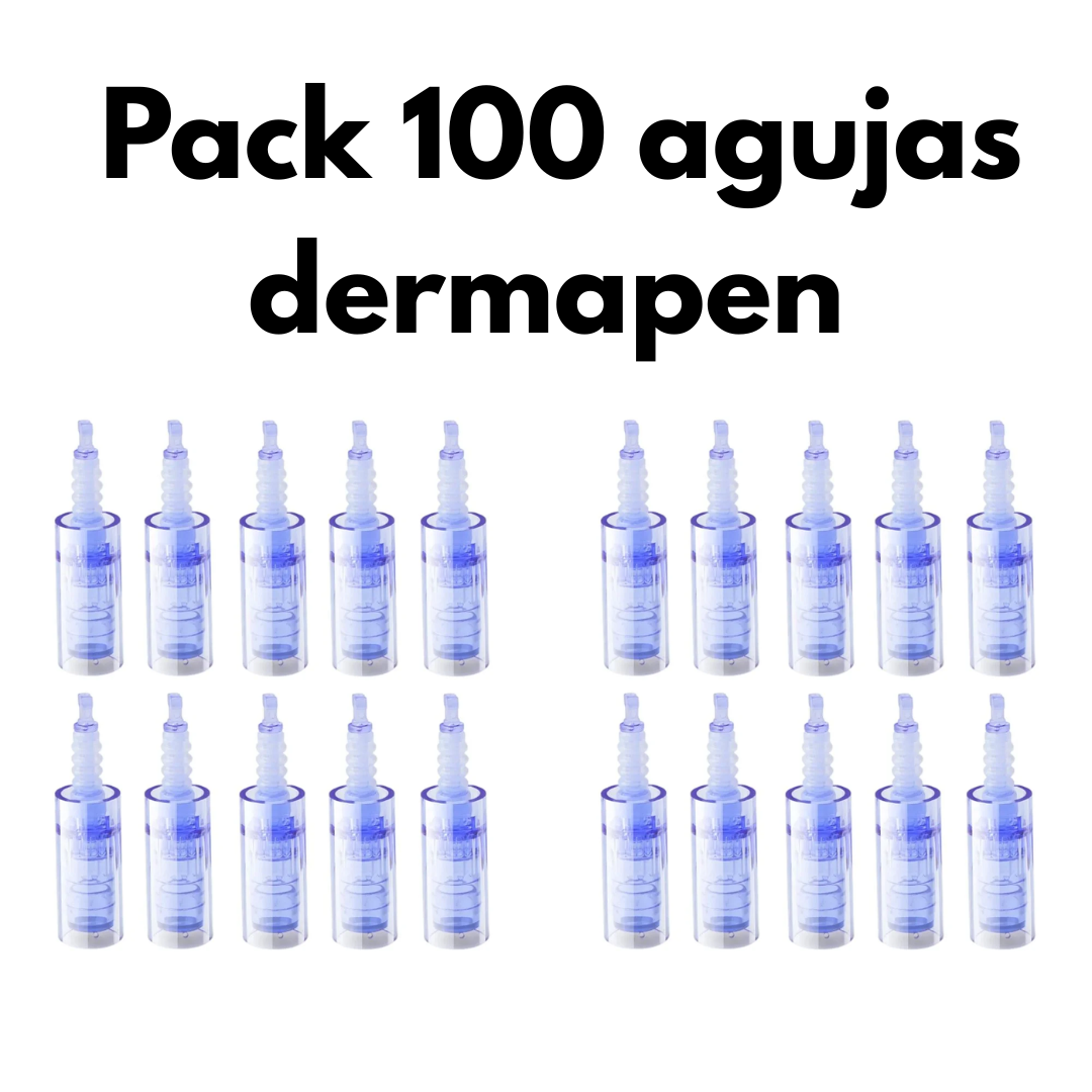 Pack 100 agujas dermapen