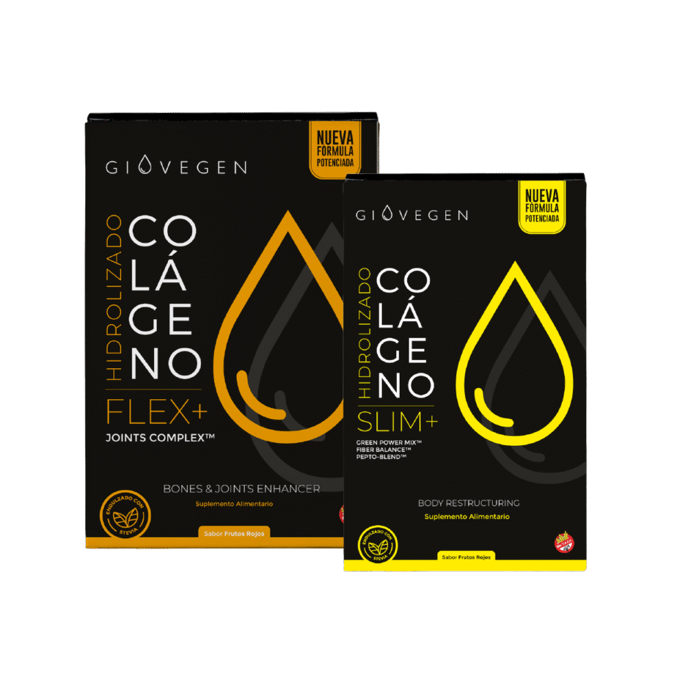 Pack flex+ y slim+ colágenos giovegen