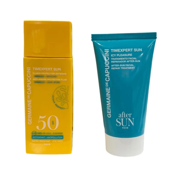 Pack Fluido Solar Antiedad SPF 50 Timexpert Sun Germaine de Capuccini