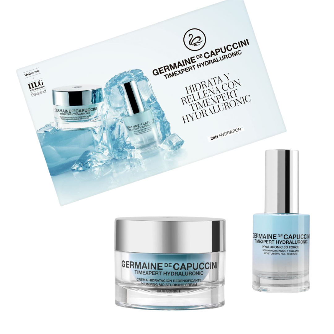 Pack hidratacion crema + serum timexpert hydraluronic. germaine de capuccini
