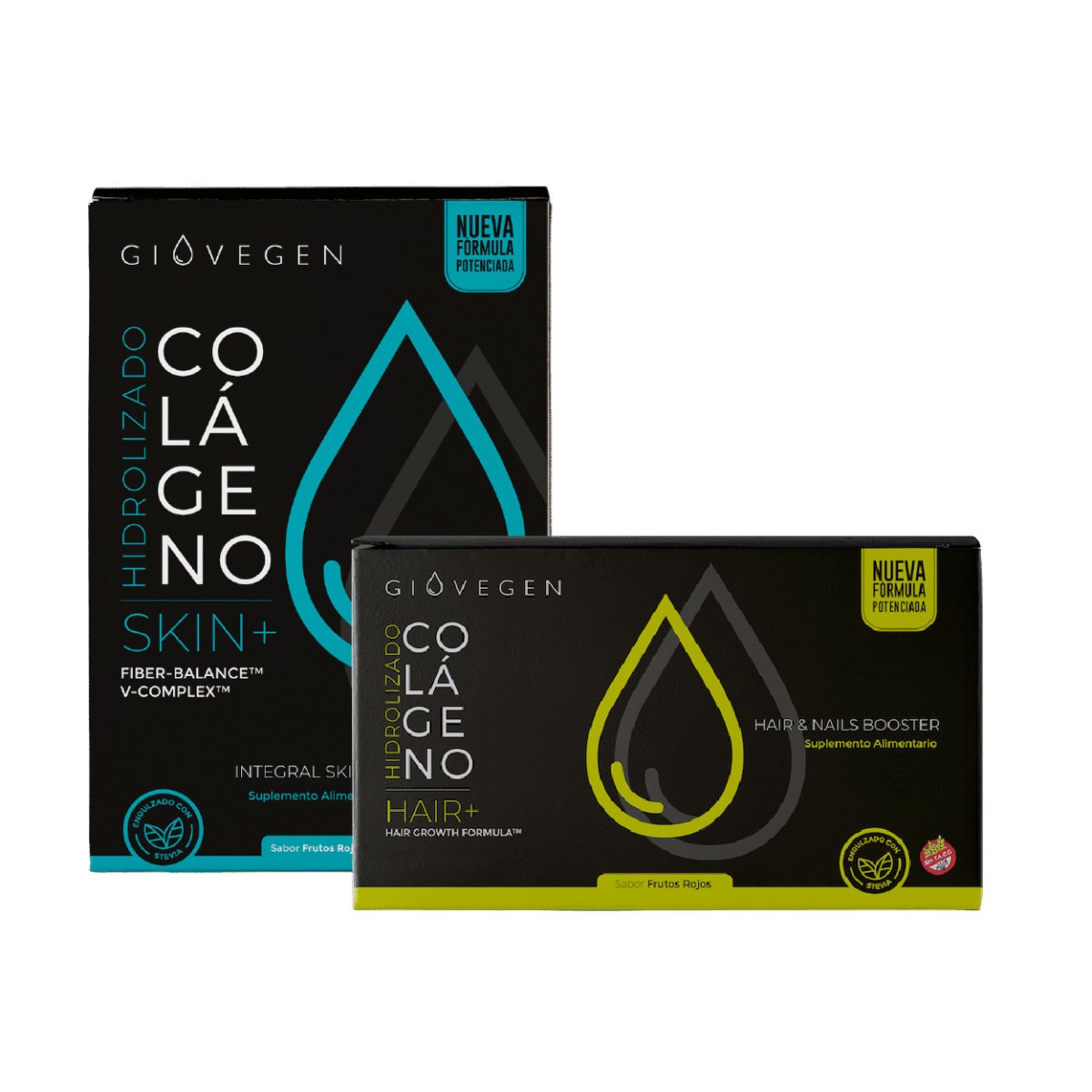 Pack skin+ & hair+ colágenos giovegen