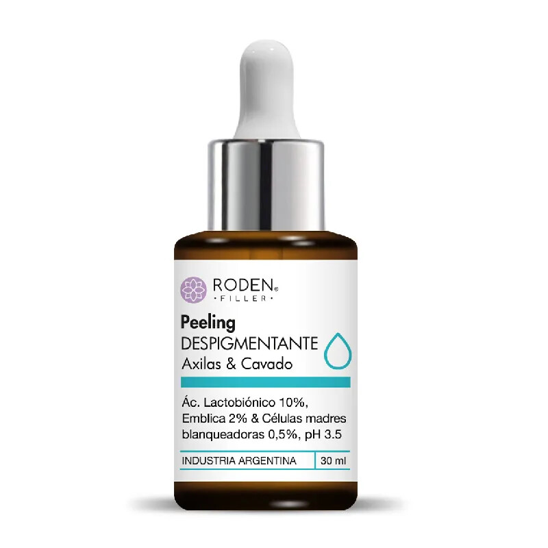 Peeling Despigmentante de Axilas y Cavado. Farmacia Roden