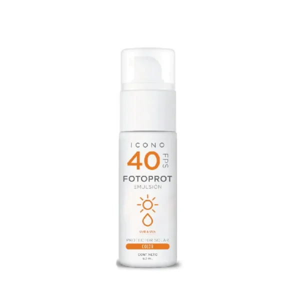 Fotoprot FPS 40+ Emulsión con Color. Icono