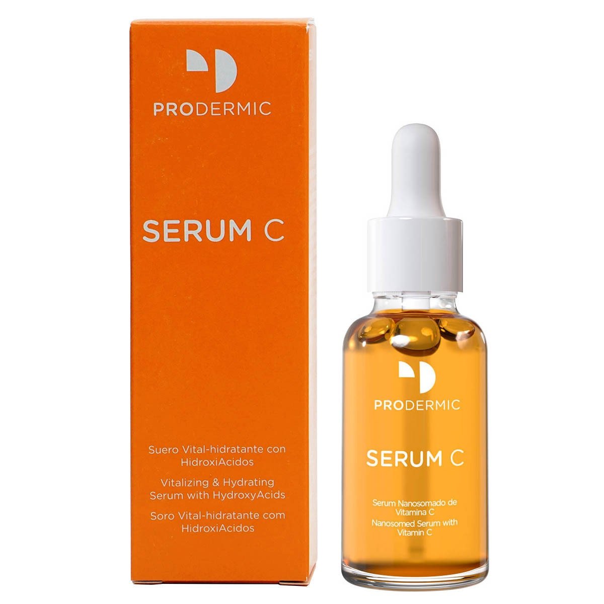 Serum vitamina c – suero vital hidratante. prodermic