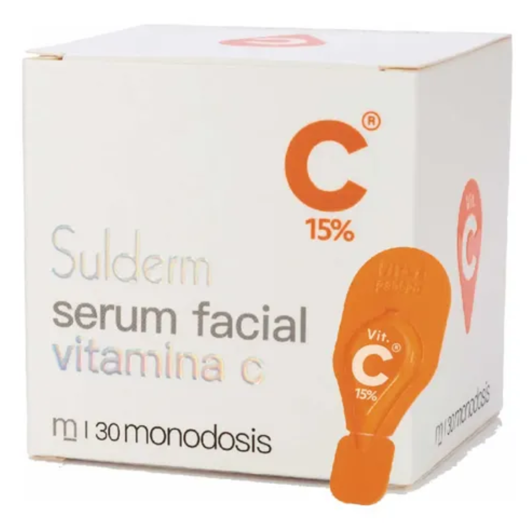 Serum Facial Vitamina C Monodosis. Sulderm