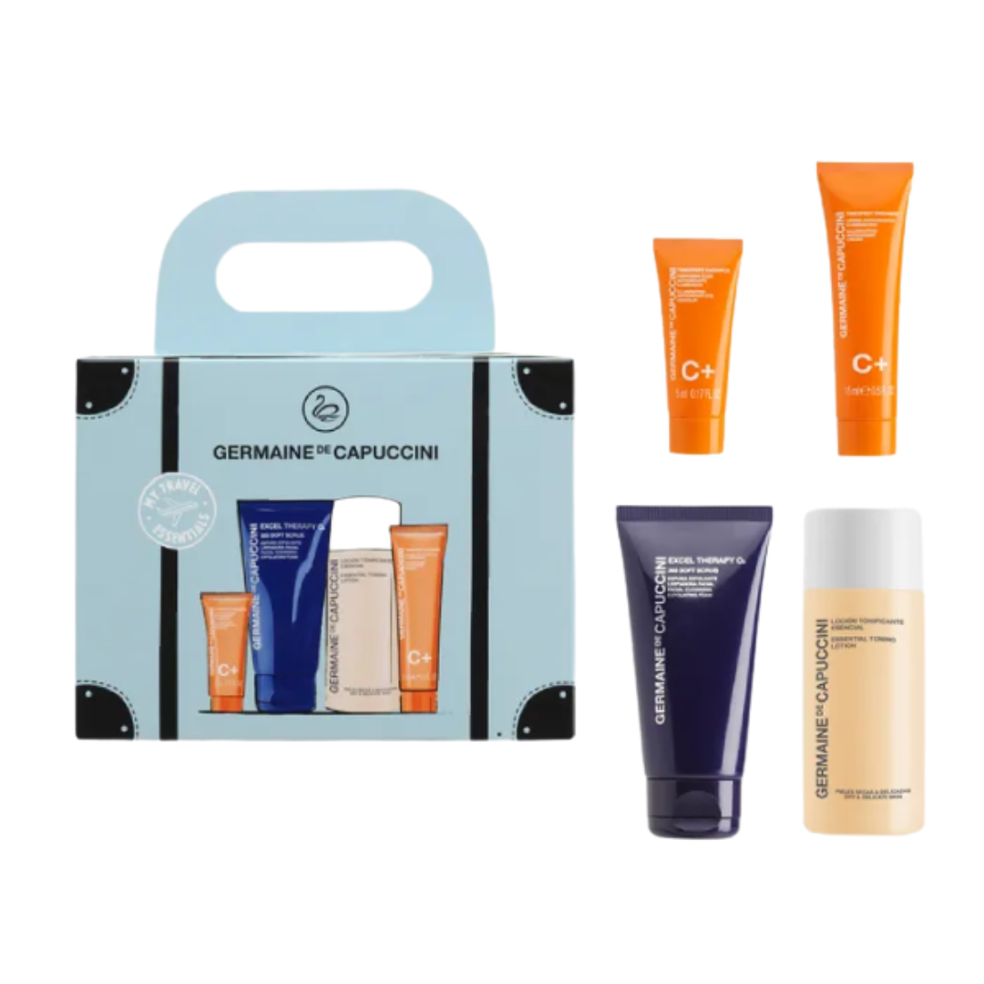 Travel set by germaine de capuccini