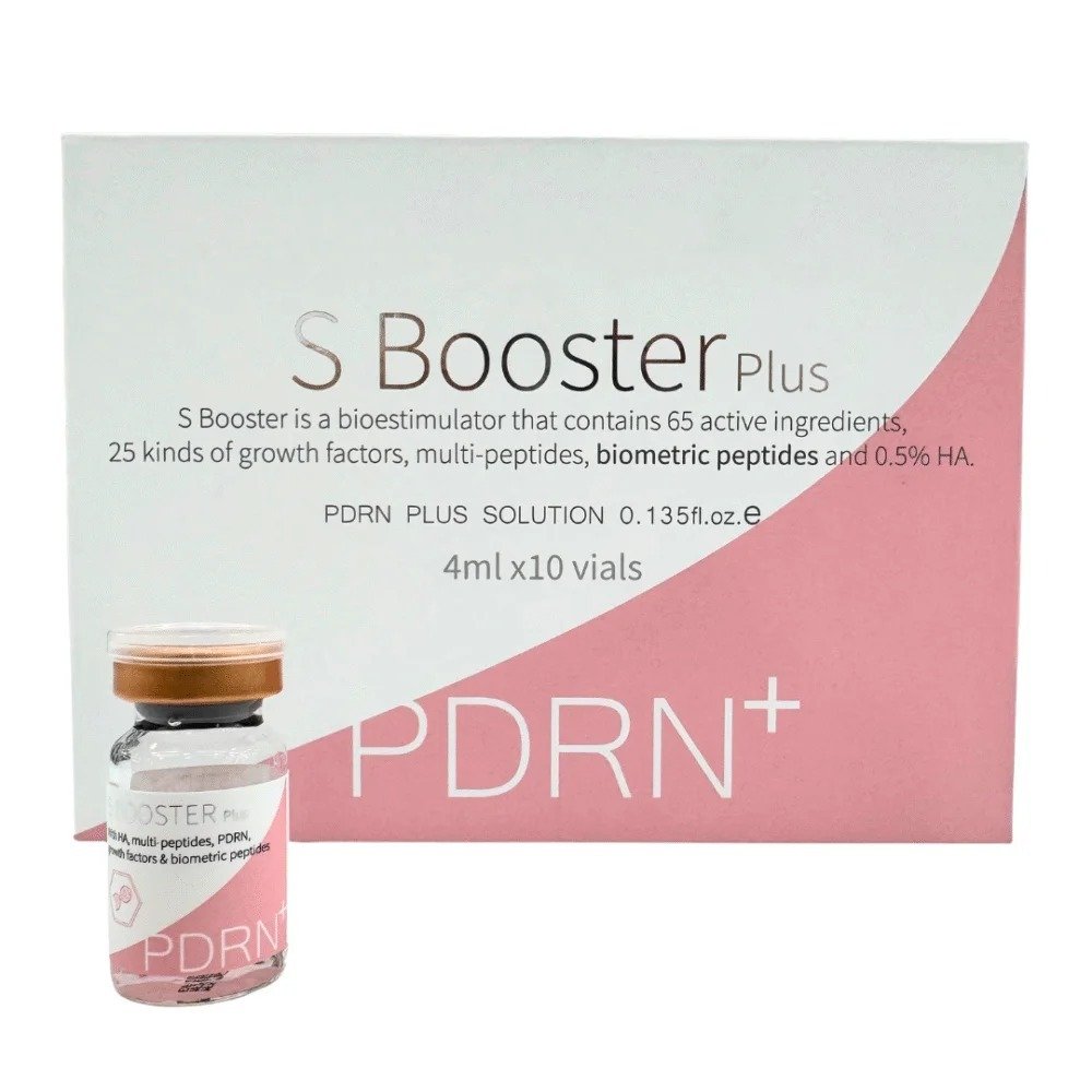 K-Booster PDRN PLUS — S Booster Plus | Solución Bioestimulante con 25 Factores de Crecimiento + Ácido Hialurónico